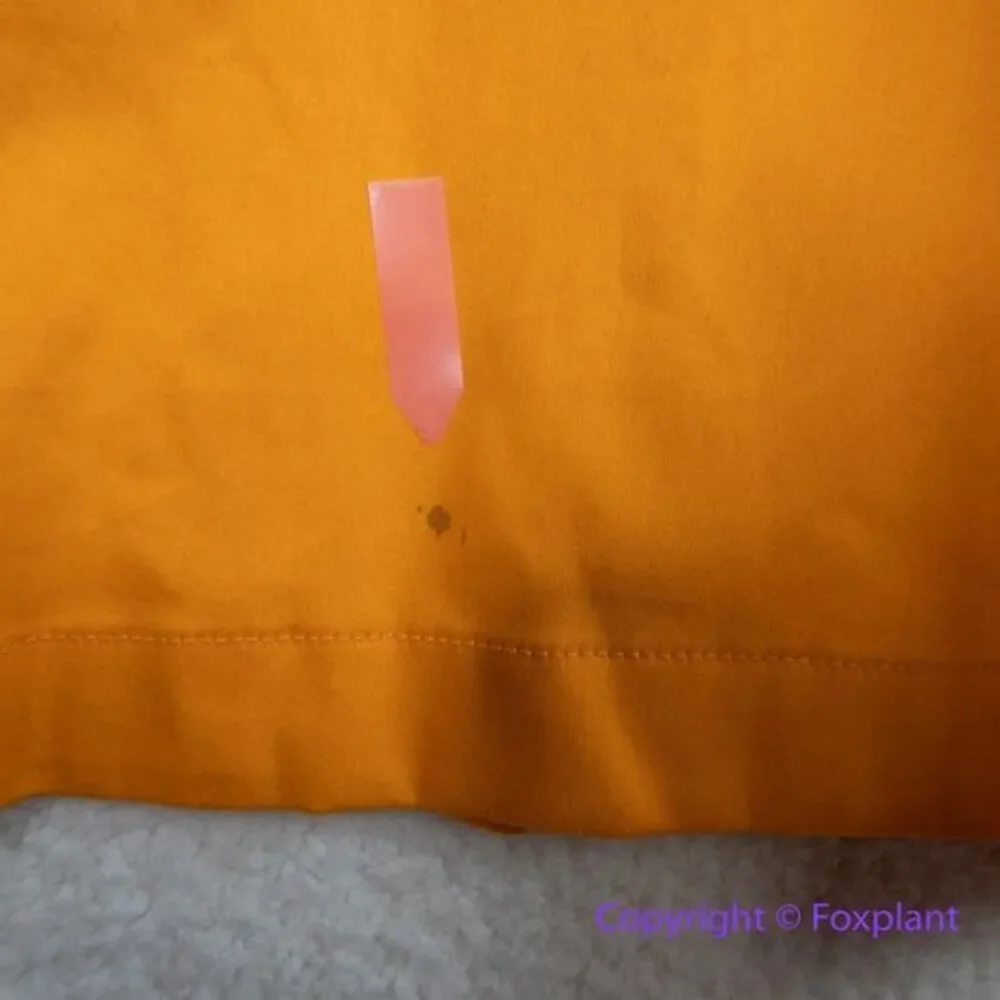 New! Ashley Stewart orange dress double breasted collared with belt, size 22/24 - Picture 12 of 16